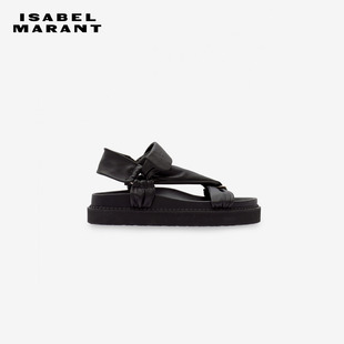 ISABEL MARANT NAORI复古平底罗马凉鞋女