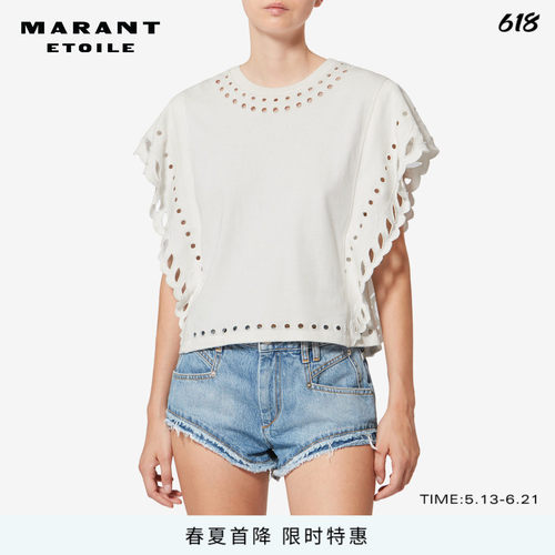 MARANT ETOILE2026春夏新款ODYLE 棉质T恤