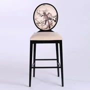 Mới Ghế Trung Quốc Bar Ghế giải trí Zen Ghế tiếp tân Khách sạn Ghế mô hình Trung Quốc phòng gỗ rắn ghế nội thất tùy chỉnh - Giải trí / Bar / KTV