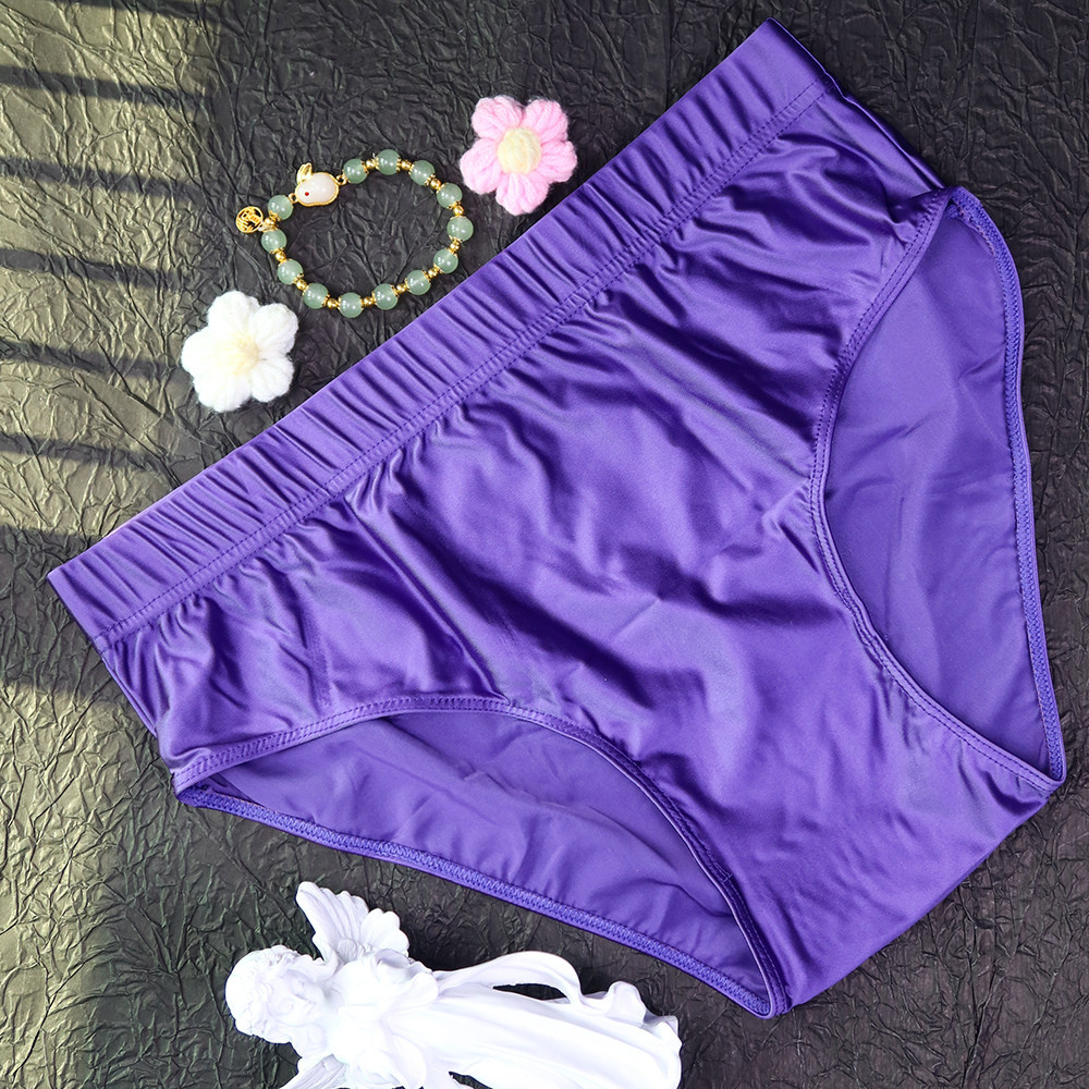 男士三角裤包臀紧身低腰内裤丝滑光泽青年潮流速干运动跑步短裤衩,女士内衣/男士内衣/家居服,男三角内裤,淘宝优惠券,粉丝福利购,淘宝优惠卷