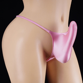 性感男士 三角裤 低腰枪弹分离内裤 油亮激凸上翘式 光泽丝滑潮男裤 头