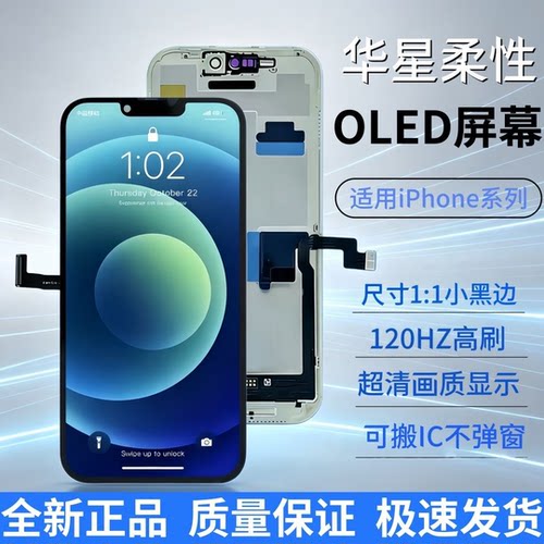 华星工艺苹果14-17PM屏幕OLED