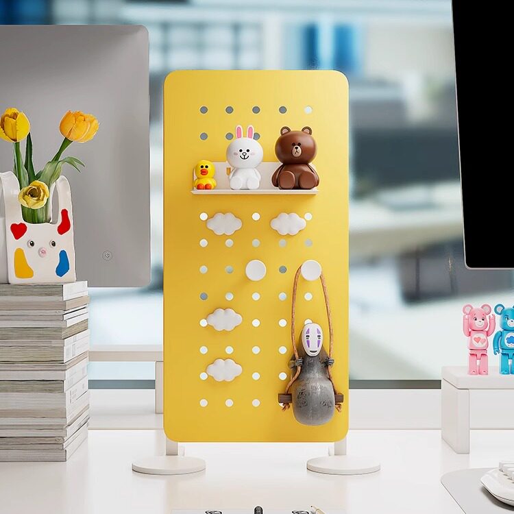 宿舍好物桌面洞洞板免打孔可立学习书桌上配件收纳置物架整理神器,收纳整理,收纳洞洞板,淘宝优惠券,粉丝福利购,淘宝优惠卷