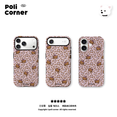 PoliCorner黑皮ktiPhone17手机壳