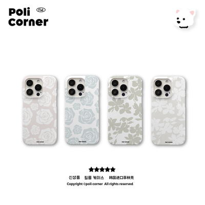 PoliCorner玫瑰花苹果手机壳