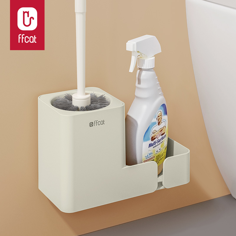 非非猫马桶刷置物架壁挂免打孔