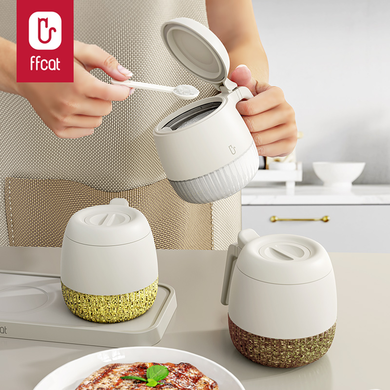 非非猫调料罐独立勺仓密封防潮