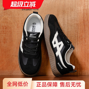 回力复古德训鞋男鞋2026春季新款黑色T头鞋百搭平底运动休闲板鞋