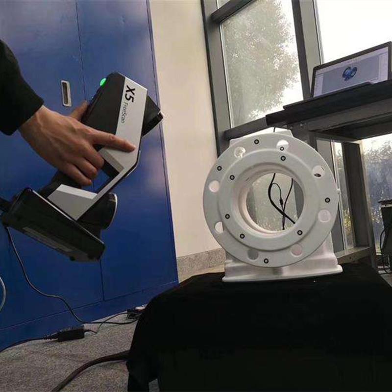 便携手持激光工三维抄立x5体扫描仪业模具3D三维建模出图测式量数图片