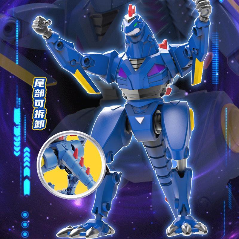 宇宙护卫队之超甲恐龙队变形玩具搪胶人偶公仔儿童生日桌面摆件幼