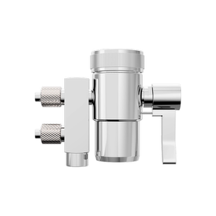 希库 2分双切阀 净水器3分龙头进水切换三通转换阀 2分双切阀