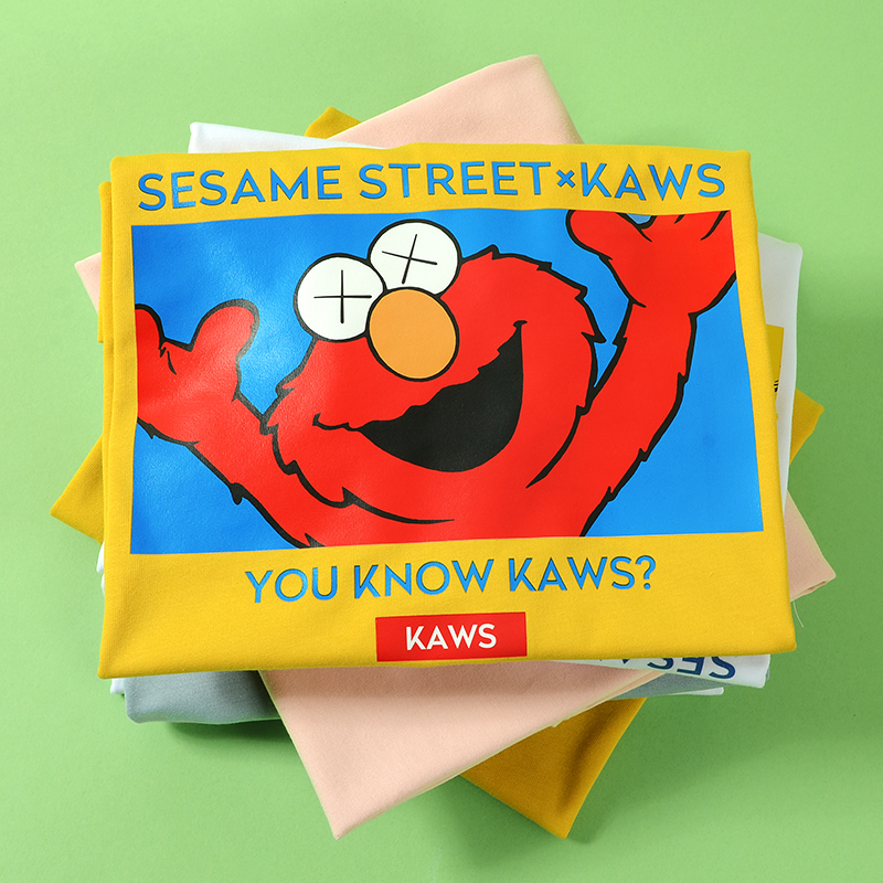 t恤女复古卡通艾摩图案联名短袖t恤2019夏潮牌宽松情侣装男-tmall在类目 女装/女士精品, T恤中 - 来自Buy2taobao.com提供专业的淘宝代购服务