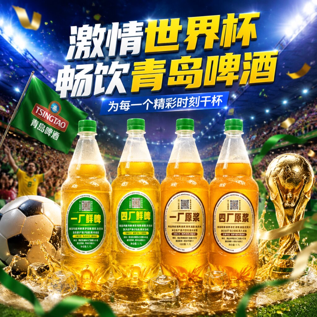 青岛啤酒一厂四厂现打鲜啤原浆