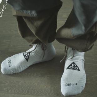 加厚毛巾底ACG户外徒步体育袜速干滑雪袜登山运动袜高筒骑行袜