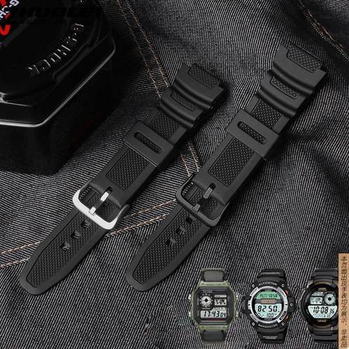 原厂代用卡西欧AE1200WH/SGW-300H/400/W-218H/MRW-200男士硅胶手