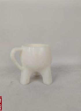 牙造型马克杯模型牙齿笔筒牙杯白色O牙模型杯子笔筒模型