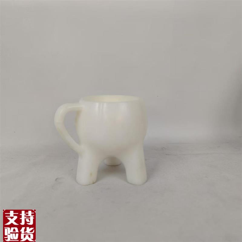 牙造型马克杯模l型牙齿笔筒牙杯白色牙模型杯子笔筒模型
