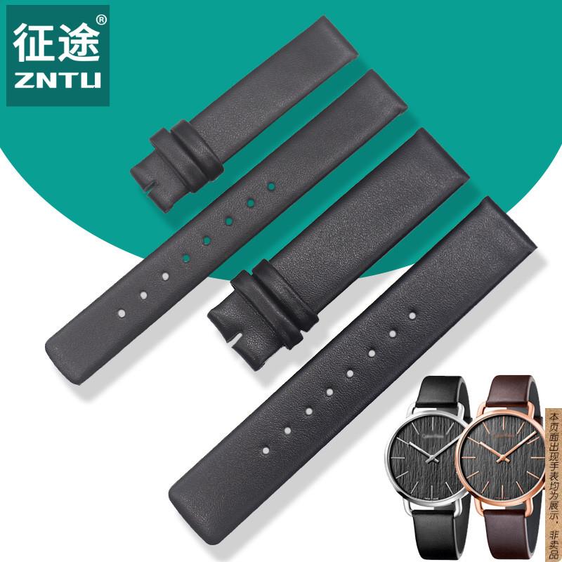原厂代用CK真皮表带K7B系列K7B211/K7B216/K7B236男女手表带