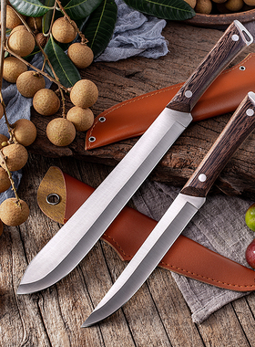 水果刀锋利多用厨刀小刀轻便全不锈钢锋利瓜果削果刀家用刀具户外