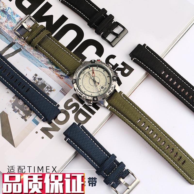 适配天美时表带潮汐T2N720721TW2T7650076S300尼龙帆布手表带