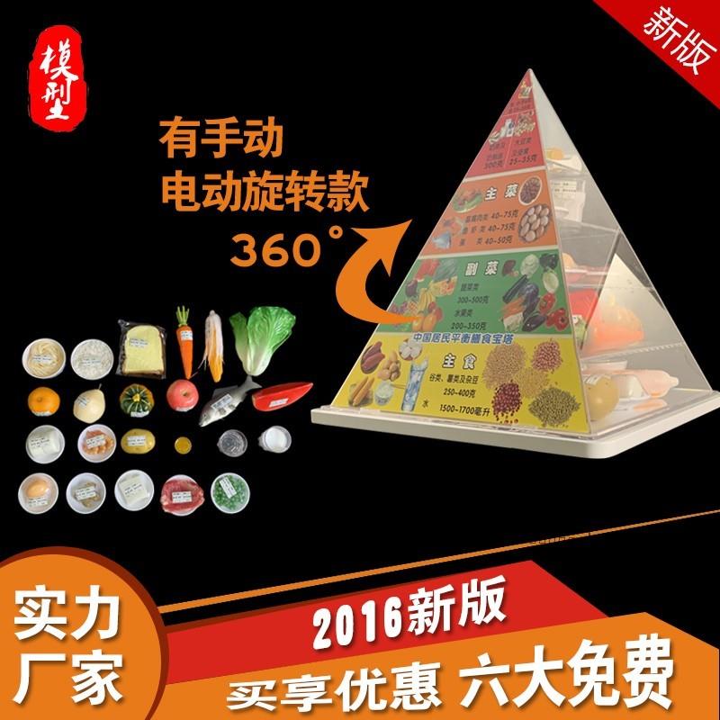 2016版膳f食宝塔中国居民膳食平衡金字塔模型营养食物交换份模型
