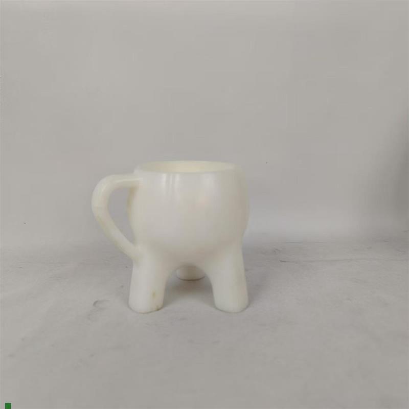 牙造型马克杯模型牙齿笔筒牙杯白色N牙模型杯子笔筒模型