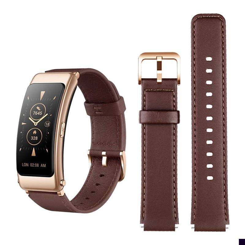 适用于华为b5b6b7手环b3真皮表带运动智能商务牛皮摩卡棕皮替换表,手表,配件,淘宝优惠券,粉丝福利购,淘宝优惠卷