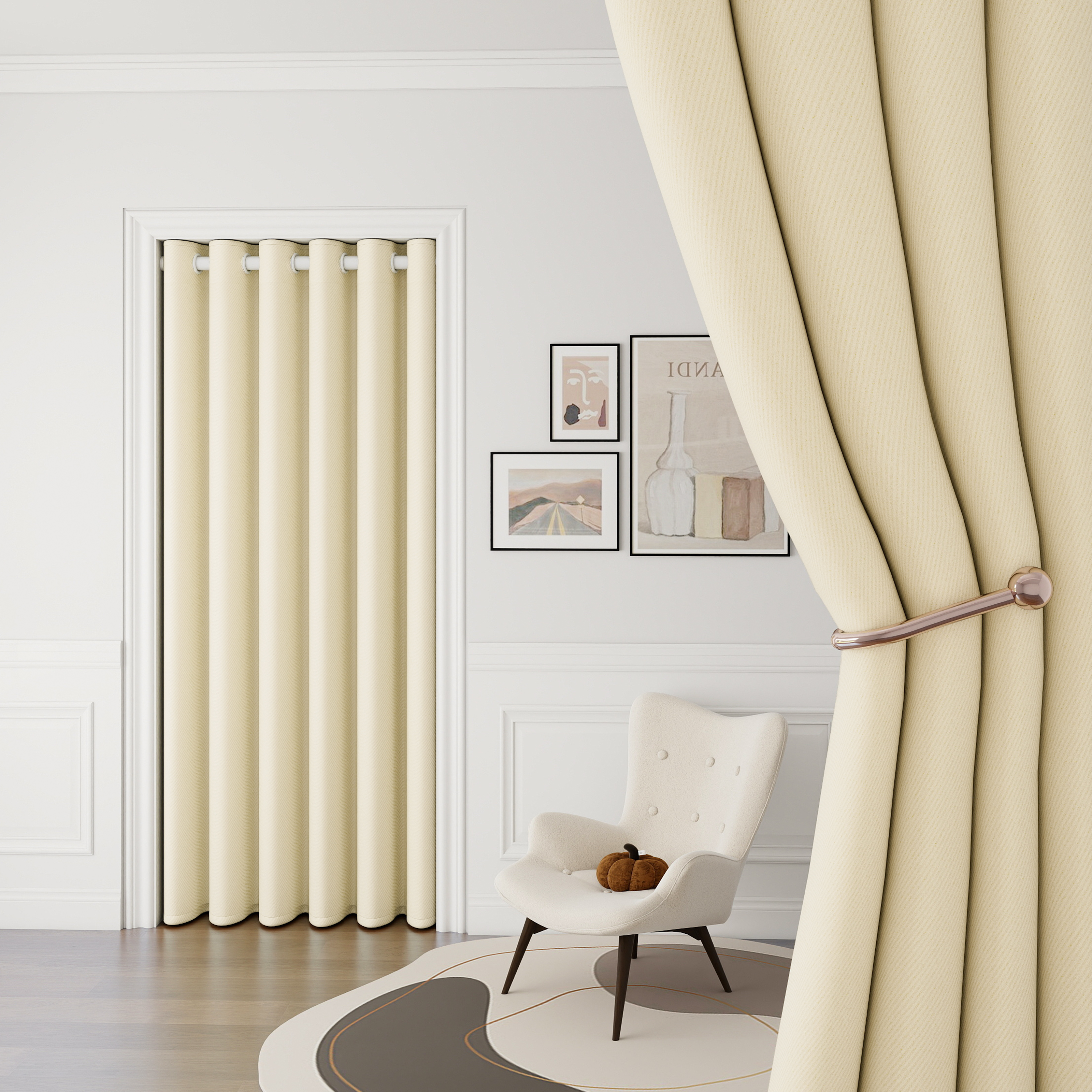 2025新款保暖门帘防冷气隔断遮挡