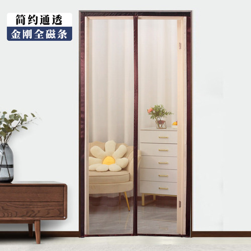 大气！简约通透全磁条门帘