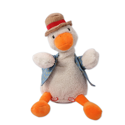 正版沙雕复读鸭子玩具公仔