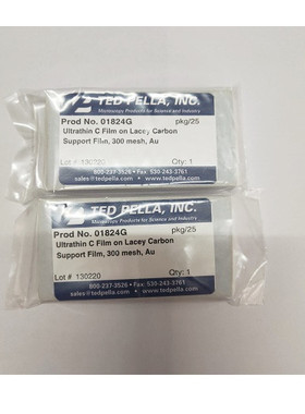 ted pella300目超薄金网微栅投射电镜铜网TEM专用耗材01883