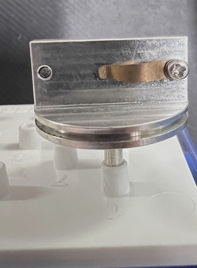 扫描电镜带夹具样品台SEM电镜钉形黄铜FEI电镜FIB夹子台子25mm