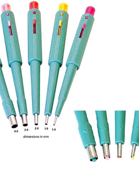 Miltex活检穿孔器皮肤组织打孔器Biopsy Punch带活塞白鼠石蜡取样