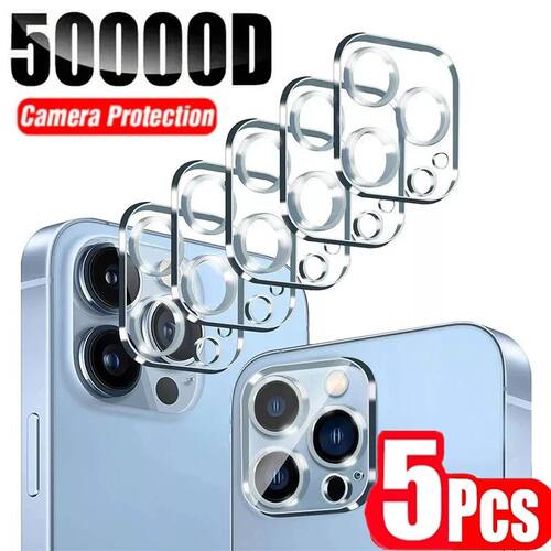 1-5Pcs Camera Lens Protector Glass For iPhone 16 Plus 15