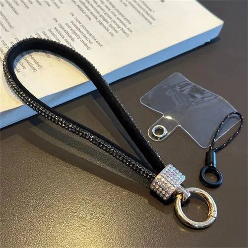 Glitter Rhinestone Phone Lanyard Diamond Crystal Straps