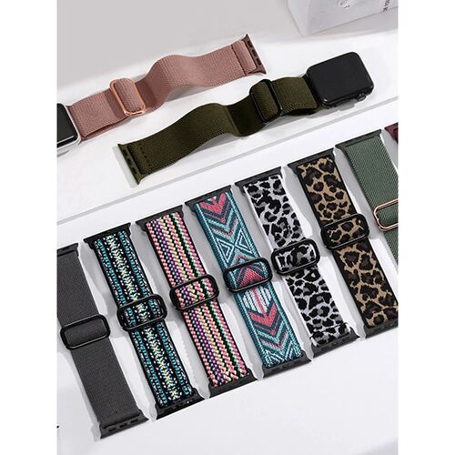 Nylon Band for Apple Watch Straps 44mm 45mm Ultra2 49mm