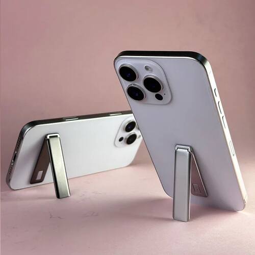 Mini Back Sticker Mobile Phone Alloy Stand Invisible