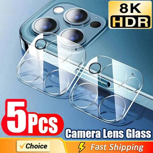 5PCS Full Cover Camera Lens Protector Glass for IPhone 11