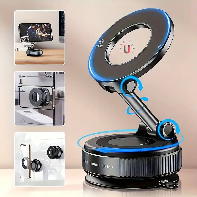 New Model Magnetic Car Phone Holder, Multifunctional