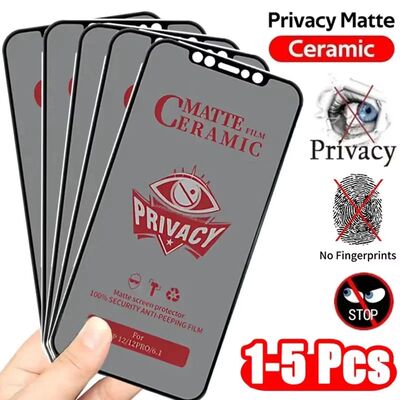 1-5PCS Matte Privacy Screen Protectors For iPhone 17 16 15