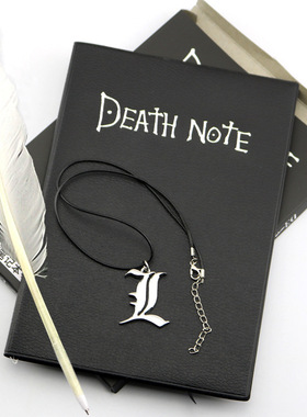A5 Anime Death Note Notebook Set Leather Journal and