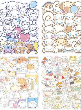New 40pcs Sticker Cinnamoroll Sticker Cartoon Big Eared Dog