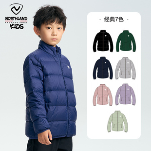 NORTHLAND男女童轻薄羽绒服2025年秋冬新款鸭绒保暖羽绒外出服