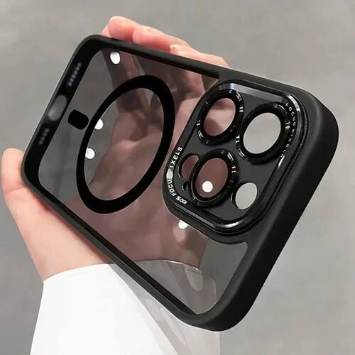 Magnetic Metal Lens Bumper Protection Case For iPhone 17 16