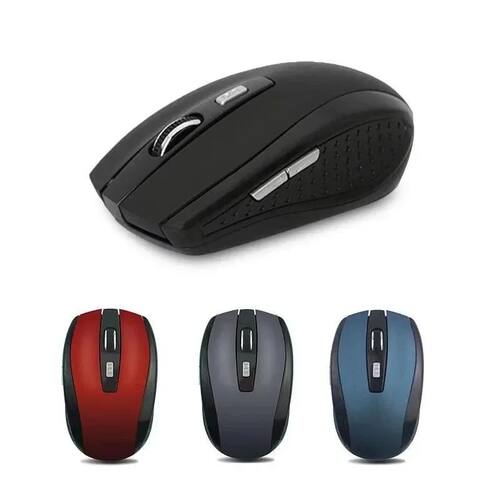 Portable 2.4G Wireless Mouse Optical 6 Buttons 1200DPI Mice