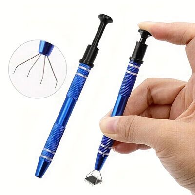 4-Claw Pick Up Tool Piercing Ball Grabber Jeweler's Pickup