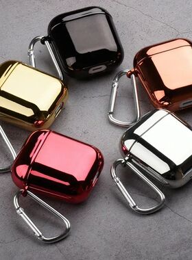 Plating Pattern Protective Earphone Case for Airpods Pro 2