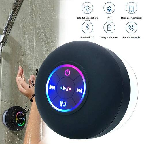 Bluetooth Speaker Portable Wireless Mini LED Speaker With