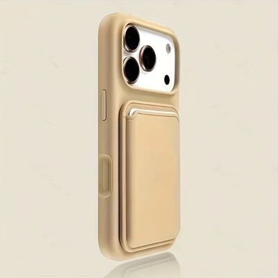 liquid shockproof card holder phone case for iPhone 17 16