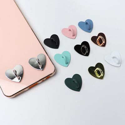 2Pcs Metal DIY Phone Case Accessories Adhesive Pendant